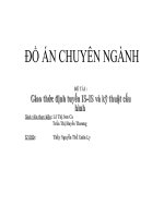 giao thức định tuyến is--is và kỹ thuật cấu hình