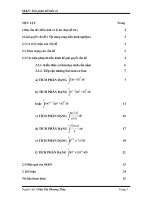 cách tiếp cận bài toán tính tích phân bằng phương pháp đổi biến số