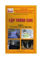 tài liệu cơ khí - kỹ thuật phay lập trình cnc
