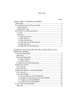 sự chuyển hóa tương hỗ giữa các gluxit - luận văn, đồ án, đề tài tốt nghiệp