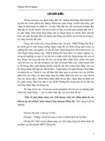 một số giải pháp nâng cao chất lượng công tác thẩm định dự án đầu tư tại chi nhánh ngân hàng công thương đống đa