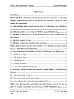 kế toán tiêu thụ và xác định kết quả kinh doanh tại công ty tnhh thương mại hiệp hương