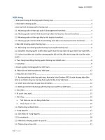thực trạng hoạt động franchising tại việt nam trước và sau khi gia nhập wto và phân tích hoạt động franchising của trung nguyên và kfc