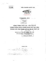 tcvn 8478-2010 công trình đê điều – yêu cầu về thành phần , khối lượng khảo sát địa hình trong các giai đoạn lập dự án và thiết kế