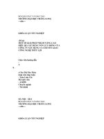 một số giải pháp nhằm nâng cao hiệu quả sử dụng vốn lưu động của công ty xây dựng và chuyển giao công nghệ thủy lợi