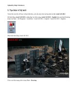 tài liệu hướng dẫn sử dụng  autocad 2012