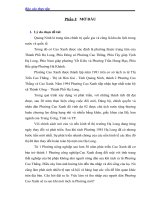 thực trạng chuyển đổi nghề nghiệp của hộ gia đình phường cao xanh thành phố hạ long - tỉnh quảng ninh hiện nay