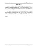 kế toán xác định kết quả hoạt động kinh doanh tại công ty cổ phần khai khoáng miền núi