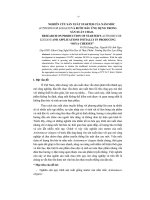 nghiên cứu sản xuất starter của nấm mốc actinomucor elegansvà bước đầu ứng dụng trong sản xuất chao - luận văn, đồ án, đề tài tốt nghiệp