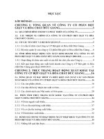 một số giải pháp nhằm thúc đẩy hoạt động xuất khẩu của công ty cổ phần bột giặt và hóa chất đức giangt