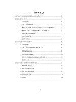 protein của sữa - luận văn, đồ án, đề tài tốt nghiệp