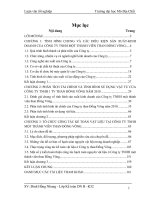 tổ chức công tác kế toán vật liệu tại công ty tnhh một thành viên than đồng vông