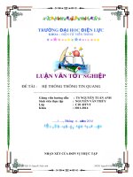 luận văn tốt nghiệp đề tài hệ thống thông tin quang
