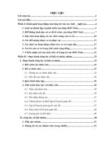 báo cáo thực tập công tác xã hội cá nhân, nhóm tại làng trẻ em sos vinh - nghệ an