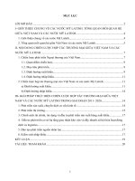 nghiên cứu chiến lược hợp tác thương mại của việt nam với các nước mỹ latinh