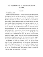 tịnh thiện trong 25 năm xây dựng và phát triển (1975-2000)