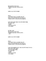 các giải pháp nâng cao hiệu quả sử dụng vốn kinh doanh trong công ty tnhh tm mtv lâm long hải dương