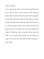 kết quả nghiên cứu một số đặc điểm sinh thái và tình hình gây trồng loài lò bo (brownlowia tabularis pierre), xoan mộc (toona surenii (blume) merr) và dầu cát (dipterocarpus condorensis ashton)'