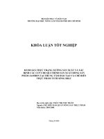 khóa luận đánh giá thực trạng xưởng sản xuất và xác định các ccp cho qui trình sản xuất dòng sản phẩm jambon tại trung tâm đào tạo và chế biến thực phẩm tươi sống bigc - luận văn, đồ án, đề tài tốt nghiệp