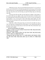 Báo cáo thực tập tốt nghiệp kế toán tiêu thụ hàng hóa tại công ty Thái Việt