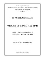 website cửa hàng máy tính