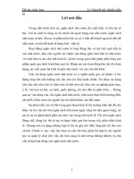 đề án môn học lý thuyết tài chính tiền tệ