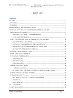 thiết kế phân xưởng reforming công suất 2,5tr tấn