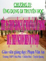 sinh học 12 bài 18. chọn giống vật nuôi và cây trồng dựa trên nguồn biến dị tổ hợp