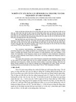 NGHIÊN CỨU XÂY DỰNG CẤU HÌNH RƠLE SA THẢI PHỤ TẢI CHO TRẠM BIẾN ÁP 110KV ĐĂKMIL