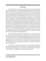 Tính toán thiết kế công nghệ EGSB ứng dụng trong xử lý nước thải.