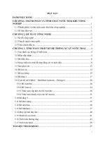 Đồ Án Thiết kế Hệ Thống Xử Lý Nước Thải Khu Công Nghiệp 100haNT thực phẩm       GVHD: PGS.TS Nguyễn Phước Dân