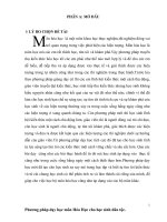 phương pháp dạy học môn hóa học cho học sinh dân tộc