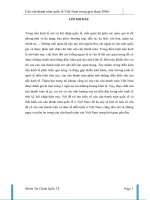 cán cân thanh toán quốc tế việt nam trong giai đoạn 2006 - 2011