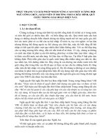 skkn quan ly thực trạng và giải pháp nhằm nâng cao chất lượng đội ngũ công chức, giáo viên ở trường thcs châu bình, quỳ châu trong giai đoạn hiện nay