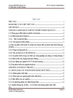 Sử dụng phương pháp đánh giá nhanh, xác định lượng phát thải gây ô nhiễm không khí cho huyện Yên Thếtỉnh Bắc Giang, thể hiện bằng GIS.