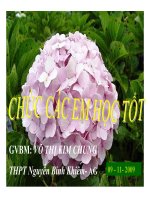 sinh học 12 bài 13. ảnh hưởng của môi trường lên sự biểu hiện của gen .