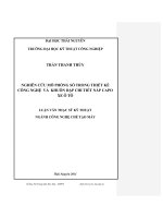 nghiên cứu mô phỏng số trong thiết kế công nghệ và khuôn dập chi tiết nắp capo xe ô tô