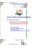 đổi mới quản lí chỉ đạo nâng cao chất lượng công tác bồi dưỡng học sinh giỏi ở trường tiểu học- sang kien kinh nghiệm cấp thành phố