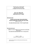 nghiên cứu công nghệ sản xuất một số loại dầu béo bằng lipaza - luận văn, đồ án, đề tài tốt nghiệp