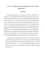 Đánh giá các công nghệ xử lý nước rỉ rác trên Thế Giới hiện nay