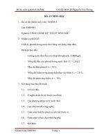 đồ án quá trình thiết bị trích ly phenol trong nước thải bằng xút trong tháp đệm