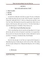 phân tích môi trường vĩ mô của thái lan