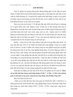 khảo sát sự biến đổi hàm lượng muối dinh dưỡng (p-po43-, n-nh4+, n-no3-) theo không gian và thời gian trong nước vùng hạ lưu sông dinh, tỉnh bà rịa-vũng tàu