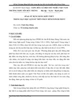 sử dụng bảng kiến thức trong dạy học lịch sử trên phần mềm power point