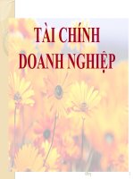 Slide bài giảng tài chính doanh nghiệp  Tổ chức tài chính doanh nghiệp