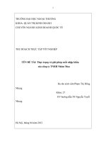 thực trạng và giải pháp xuất nhập khẩu của công ty tnhh nhóm mua