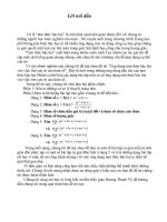 ứng dụng tam thức bậc hai vào việc tìm cực trị của hàm số