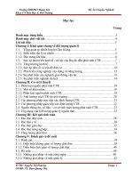 Đánh giá nguồn phát sinh rác thải Huyện Cẩm Giàng, Tỉnh Hải Dương bằng phương pháp gián tiếp; xây dựng tệp dữ liệu trong Excels cho GIS