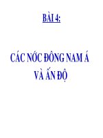 thuyết trình lịch sử -  các nước đông nam á và ấn độ (2)