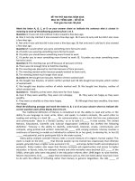 đề thi thử đại học tiếng anh đề số 35